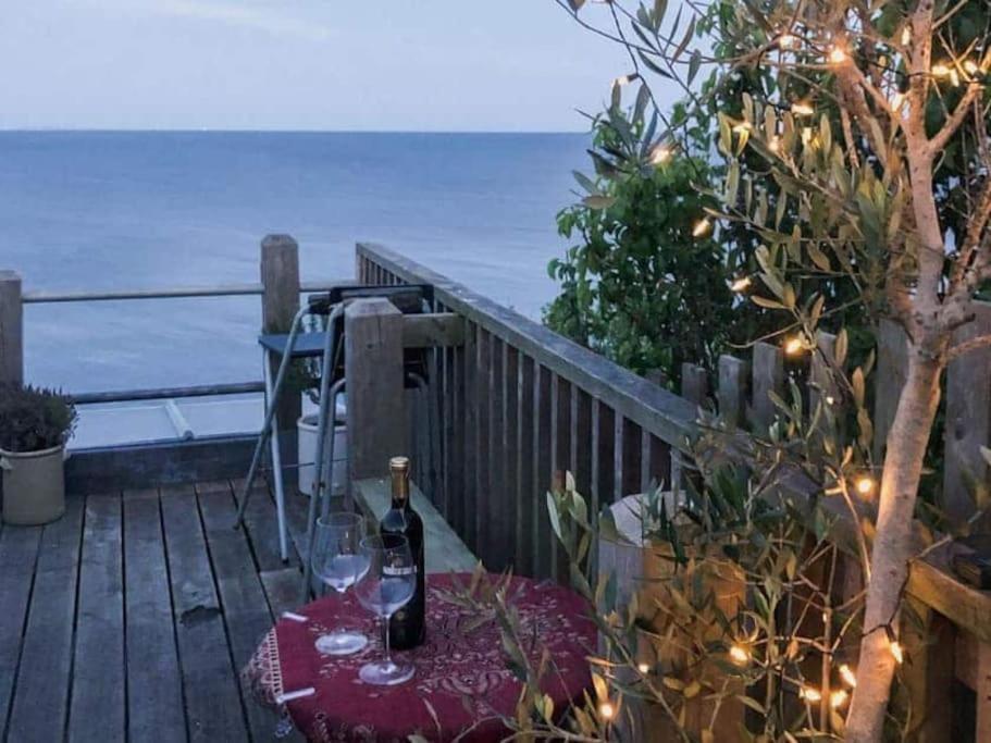 Lyme Clifftop Hideaway Lyme Regis Ngoại thất bức ảnh